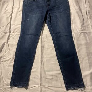 Dark Blue Skinny Jeans for Women